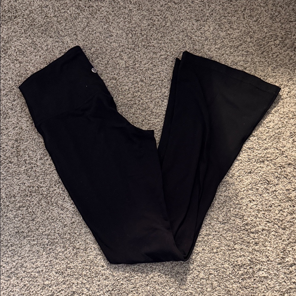 Black Lululemon Flare Leggings